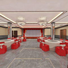 老兵酒家一楼大厅方案二