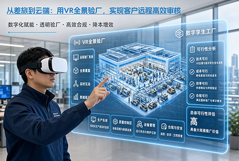 从差旅到云端：VR全景验厂让工厂客户审核更高效、更便捷